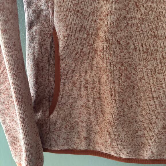 LL Bean Sweater Fleece Half Button Pullover - Picture 3 of 5